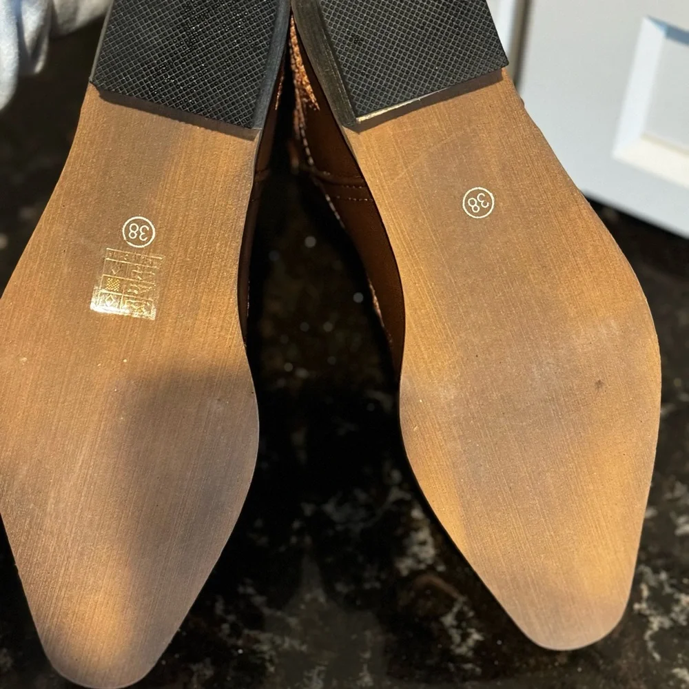 Women’s Brown Cowboy Boots - Picture 5 of 5